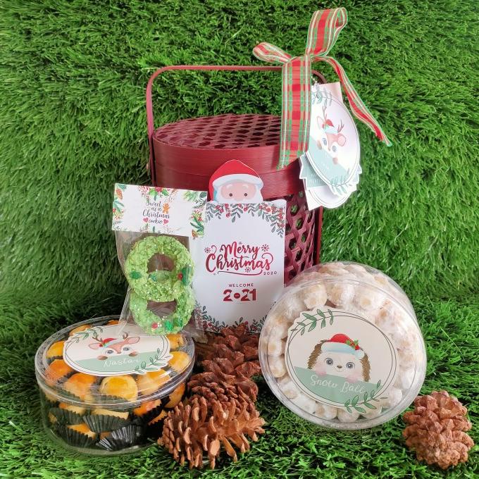 

HAMPERS NATAL 2020 PARCEL KUE KERING COOKIES XCD521XS