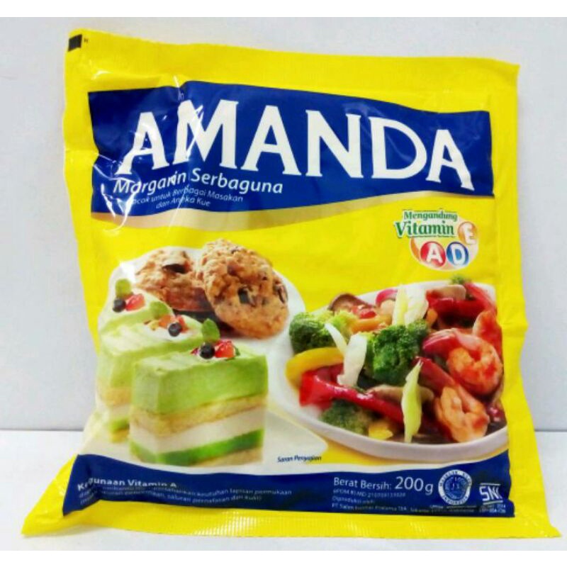 

Amanda Margarine 200Gr