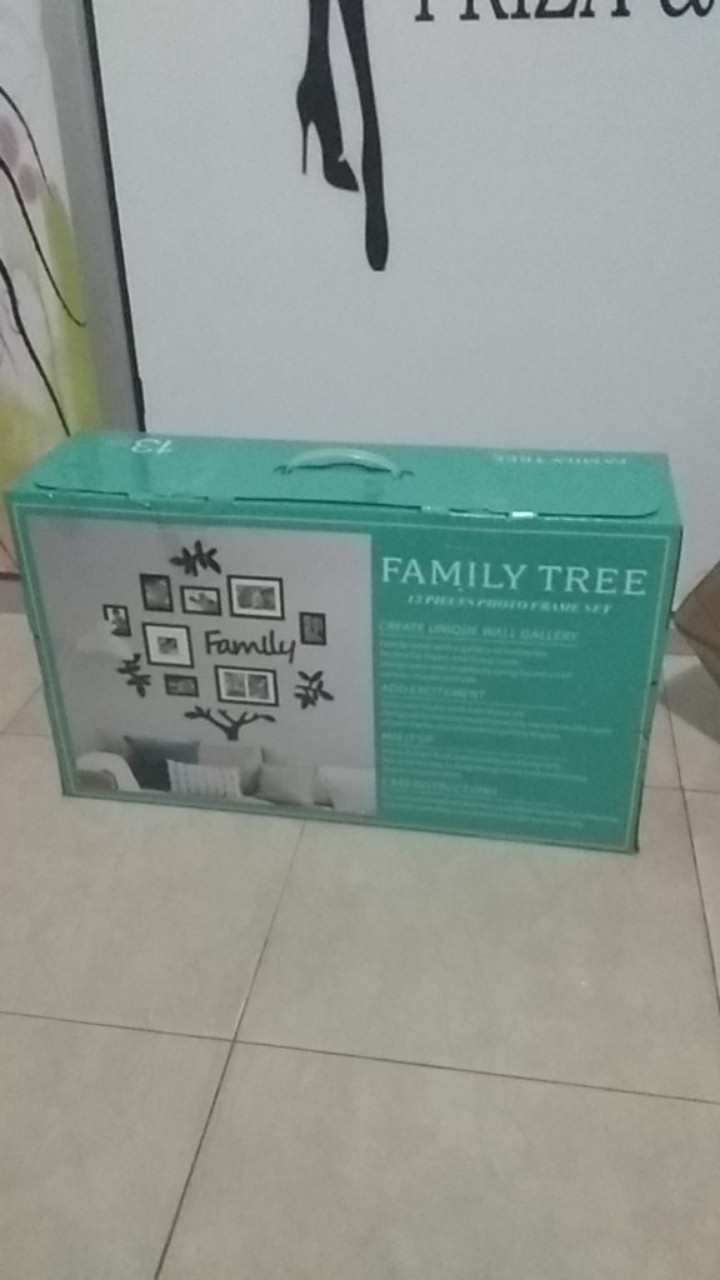 Photo Frame Family Tree - Sale 50% - Bisa Gojek
