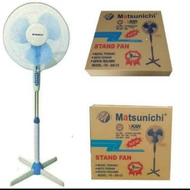 KIPAS ANGIN MATSUNICHI / NAGOYA STANDFAN 16INC FS-328 C3 kaki silang