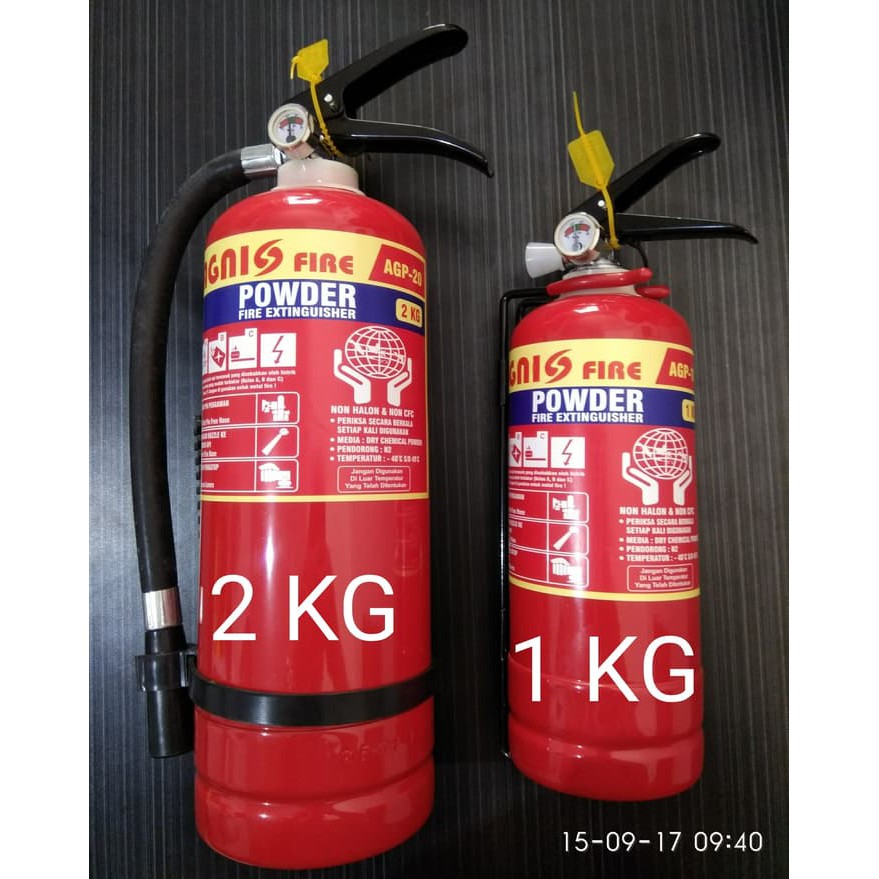 APAR Powder AGNIS 1 Kg Alat Pemadam Api Tabung Pemadam Original APAR ABC DRY CHEMICAL POWD