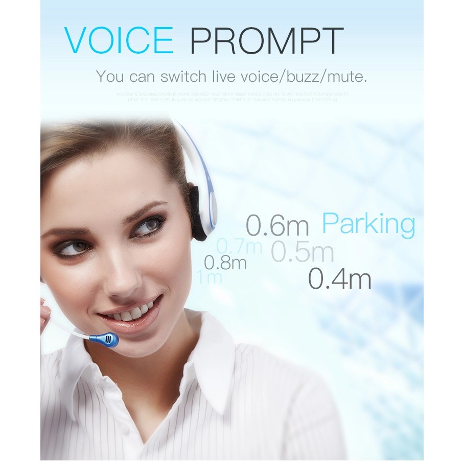 Sensor Parkir Depan Belakang 8 Titik LED Display | Sensor Mobil Mundur