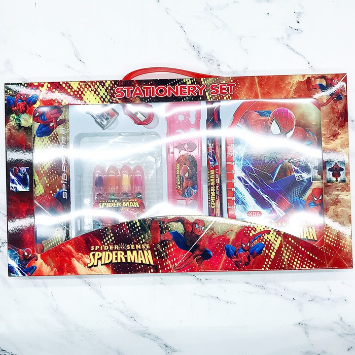 

Tempat pensil set crayon susun spiderman - mh