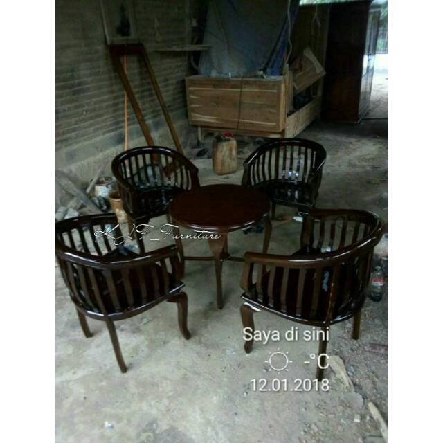 Kursi teras betawi kursi betawi jati