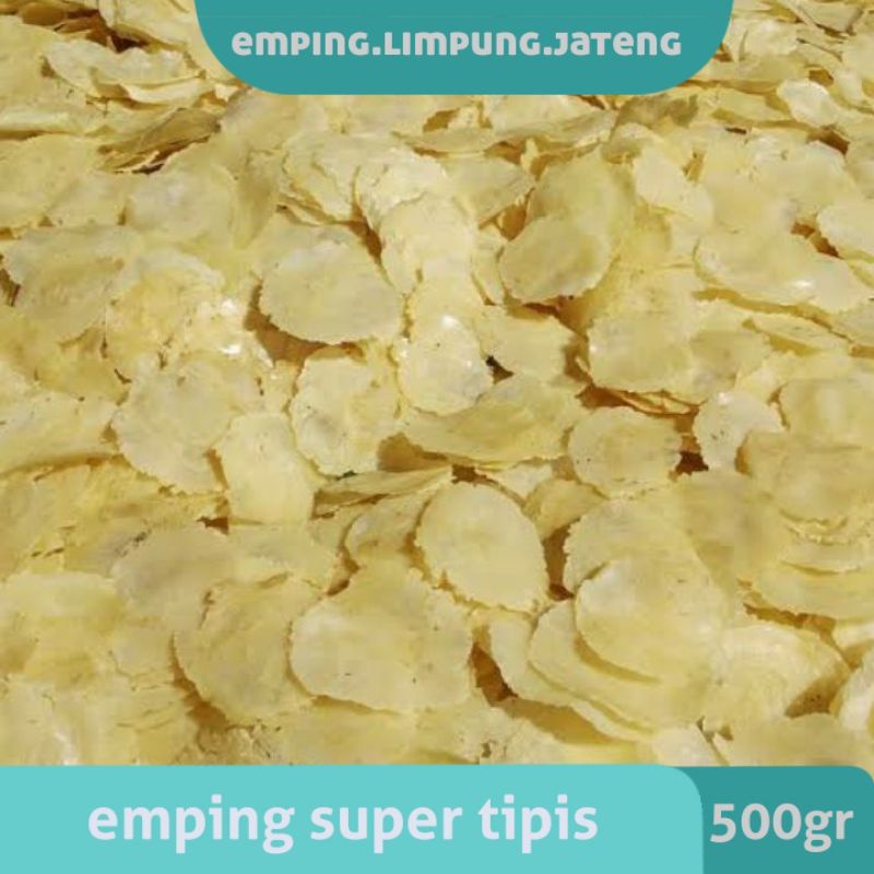 

emping melinjo super tipis 1/2 kg asli Limpung mentah siap goreng