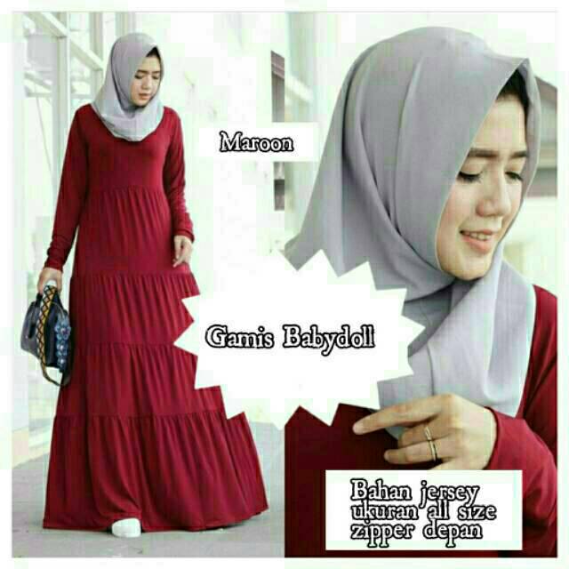 Gamis Harian Muslimah SUSUN GAMIS BABYDOLL