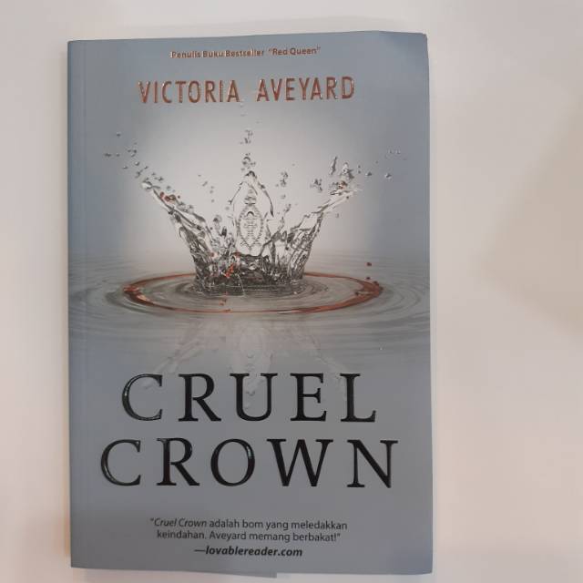 READY STOK NOVEL RED QUEEN SERIES CRUEL CROWN OLEH VICTORIA AVEYARD MIZAN FANTASI