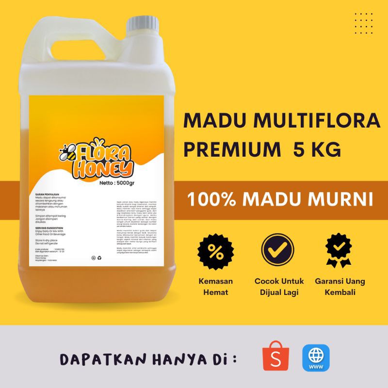 

Madu Multiflora Premium 5 kg