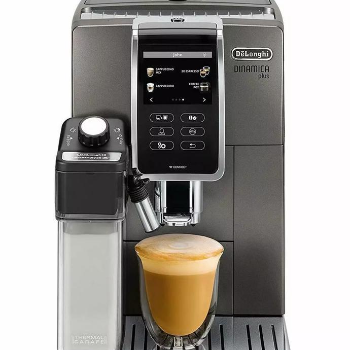 DeLonghi Dinamica Plus, Fully Automatic Coffee Machine, ECAM37095T, Si Termurah