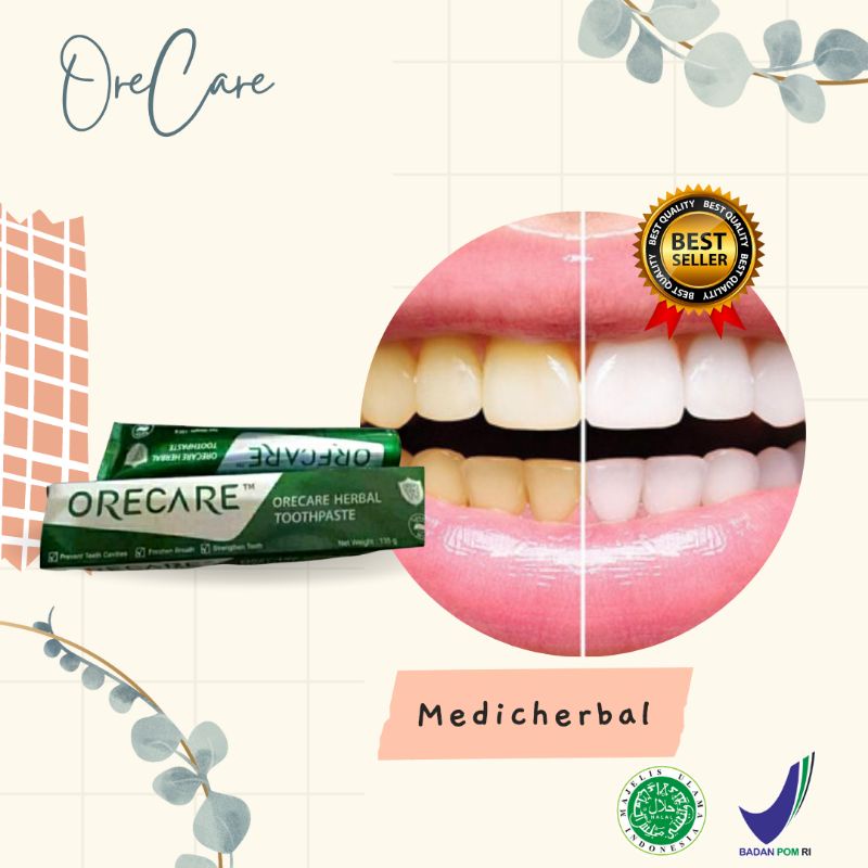 PEMUTIH GIGI AMPUH 100%| ORECARE ODOL