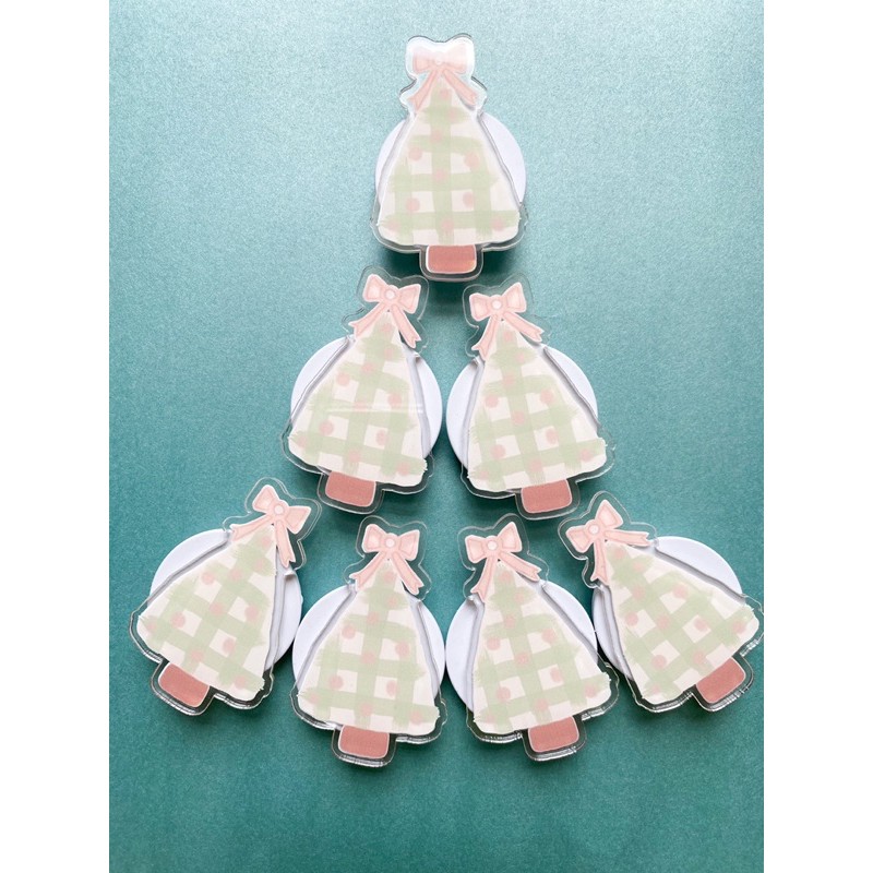 

popsocket acrylic christmas tree
