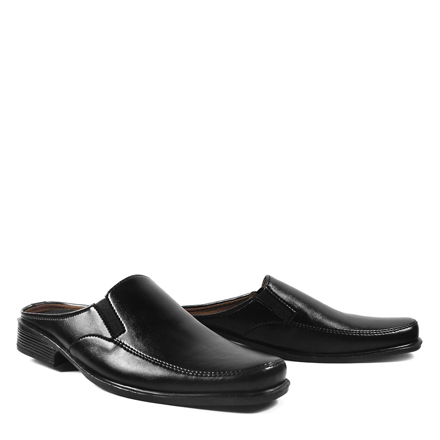 BIG PROMO !! Sandal Pria Crocodile Bustong Nopo Hitam Casual Formal Santai