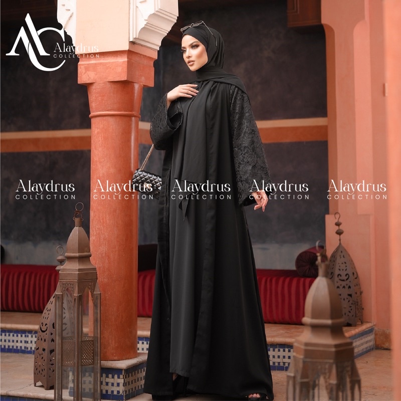 New Abaya Dress Maxi Arab Saudi Bordir Zephy Turki Umroh Dubai Turkey By AlaydrusCollection 448