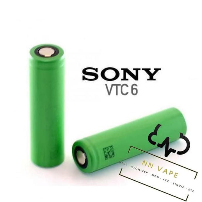Battery SONY VTC6 / SONY VTC 6 18650 3000 mAH (Authentic) CUCI GUDANG