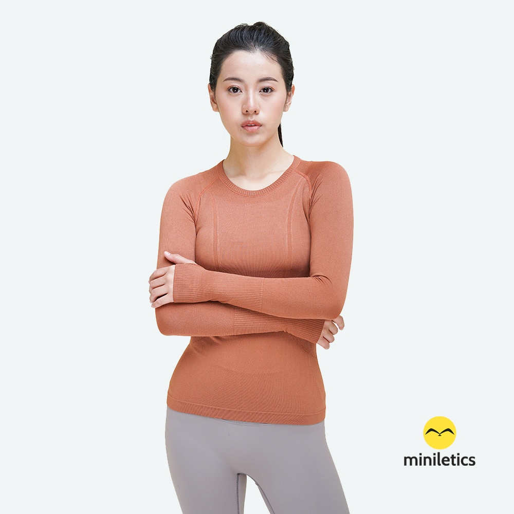 miniletics Last Stock - Sprint Long Sleeve Baju Olahraga Wanita