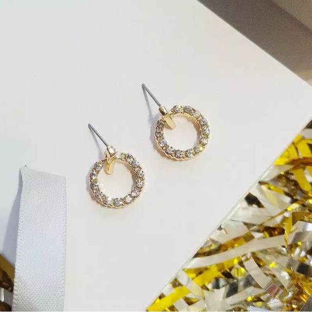 Anting Korea Bulat Simple