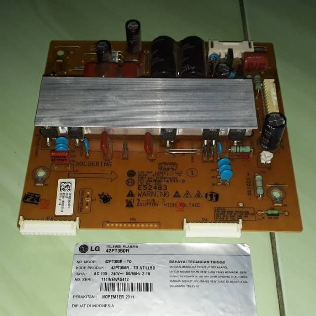 Zsus Z Sus LG 42PT350R 42PT350 42PT250R 42PT250