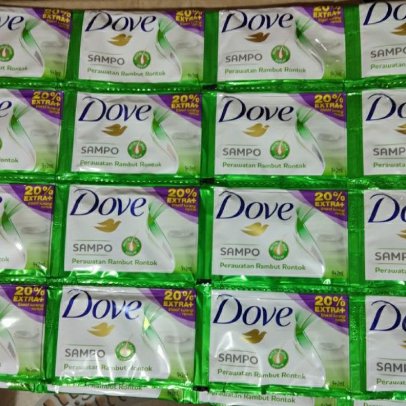 Shampo Dove 1 renteng 12 sachet