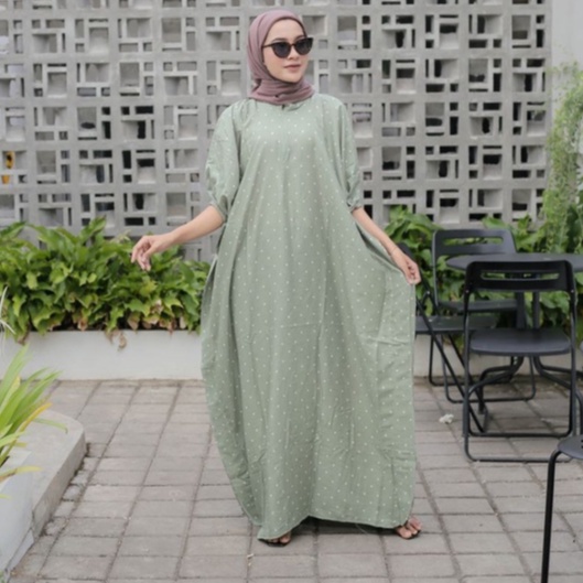 Meldi kaftan | Jois kaftan | Kaftan jumbo motif Polka | ld 140