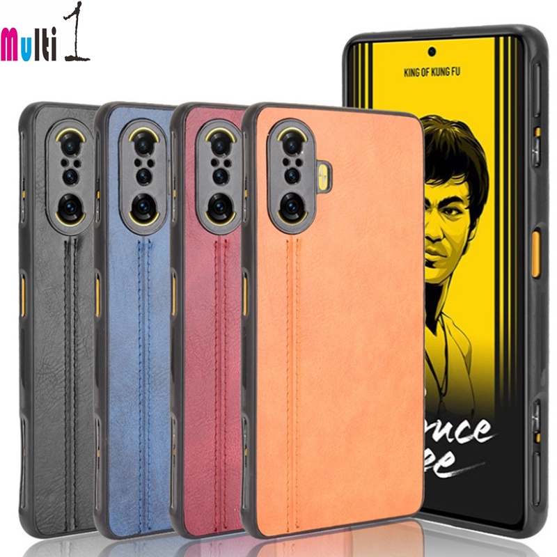 Case Xiaomi Redmi K40 Gaming - Redmi K40 Enhanced Edition Gaming Car Line PU Leather Material Slim