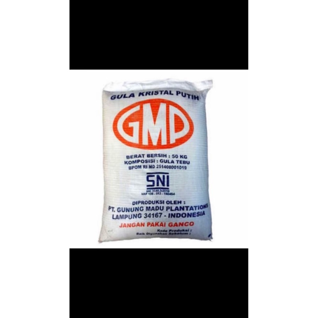 Gula Pasir GMP 25kg   @1kg - Gosend Only