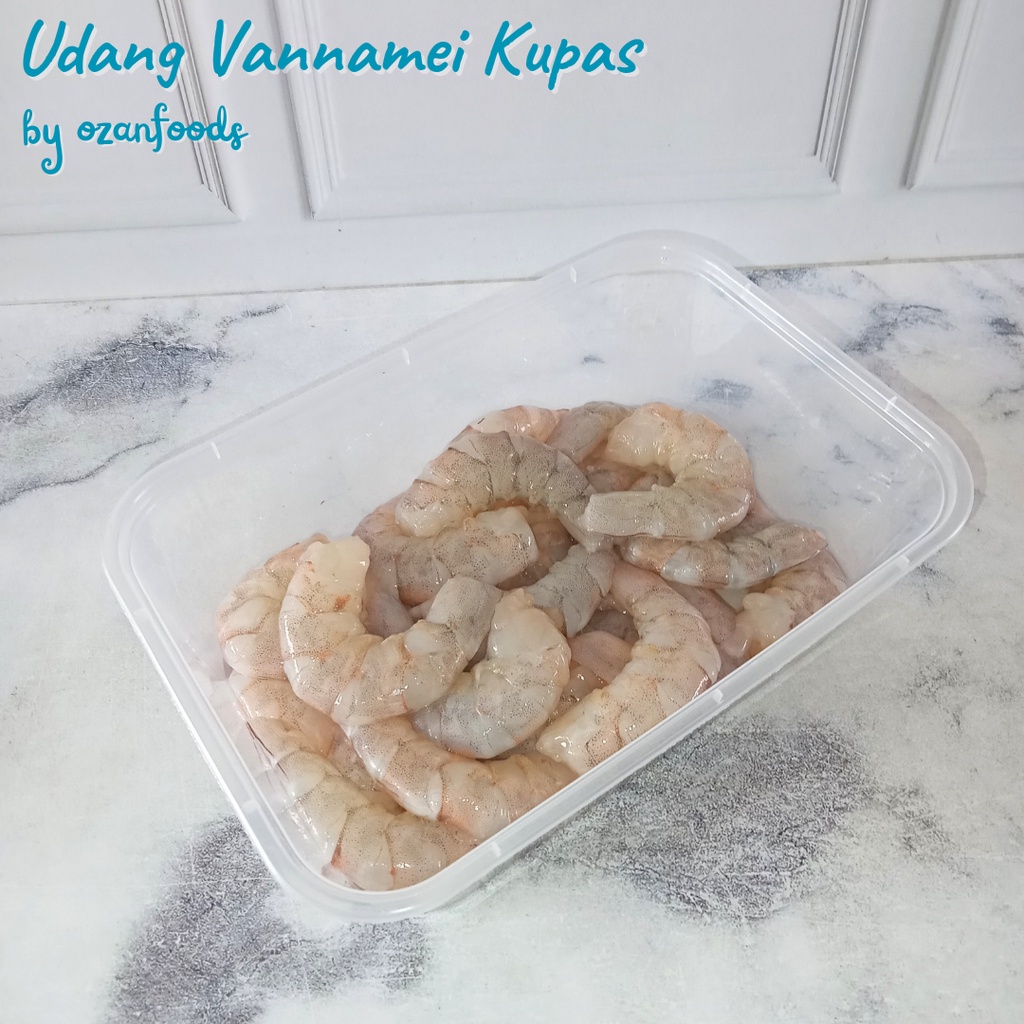 

Udang Vannamei Kupas - Udang Kupas
