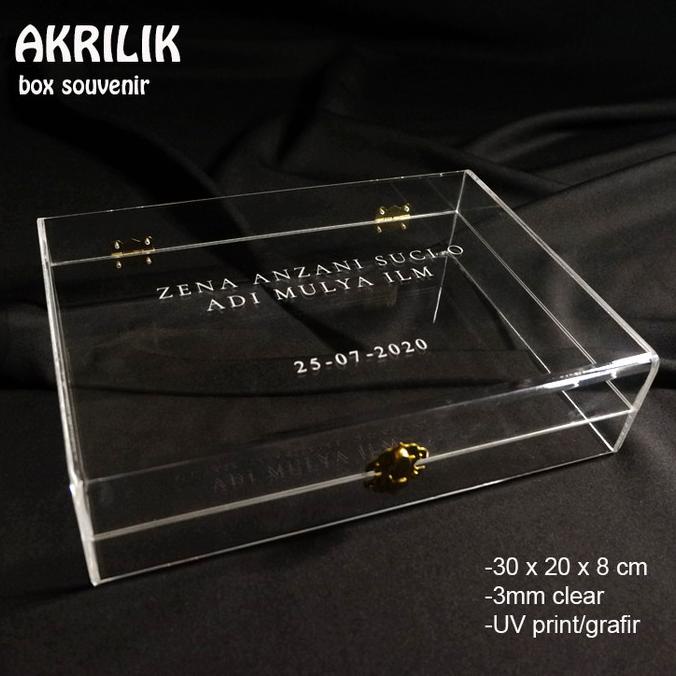 

Office & Stationery | Document Organizer | Akrilik Box Souvenir 30X20X8Cm | Best Seller