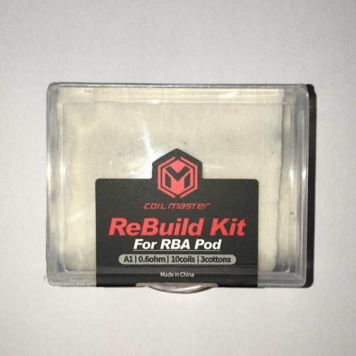 Coil Master RBK for RBA Pod 100% Authentic - ReBuild Kit RBA Pod