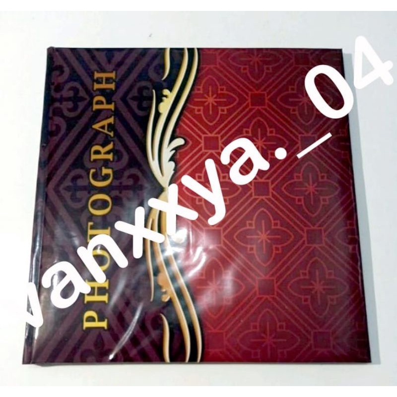 Album Foto ukuran 4R (10×15cm) isi 40 lembar Promosi Sampul Tebal Hardcover