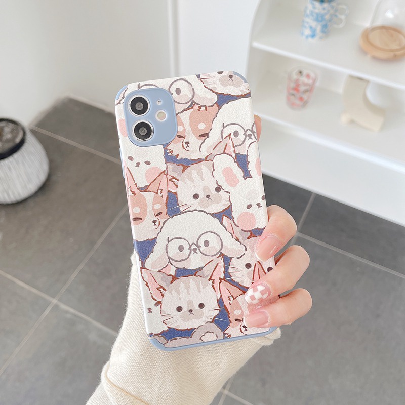 Cute Animals Soft Case OPPO A83 A3S Realme C1 A7 A5S A12 F11 A91 A52 A92 A9 A5 A53 A33 A31 Reno 3 5 6 F9 VIVO V5 V9 Y91C Y93 Y11 Y12i Y12 Y15 Y17 S1 Z1 V20 Y83 Y81 Y50 Y30 Y30i Y20 Y20S Y12S Xiaomi Redmi Note 8 10 Pro iP iPhone 6 6S 7 8 + 12 13 Pro Max