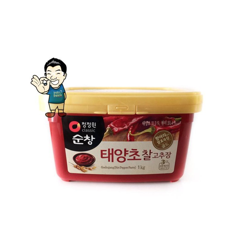 

DAESANG SUNCHANG GOCHUJANG- CABE PASTA KOREA- HOT PEPPER PASTE 1KG
