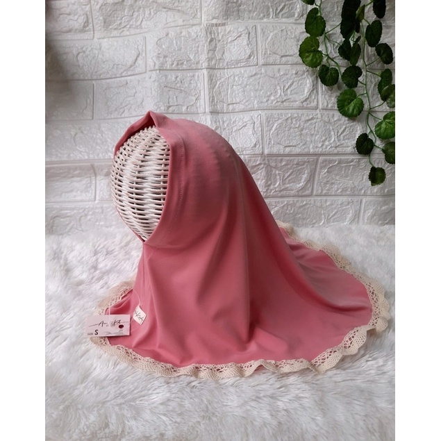 Jilbab Bayi Syria Instan Baby Renda