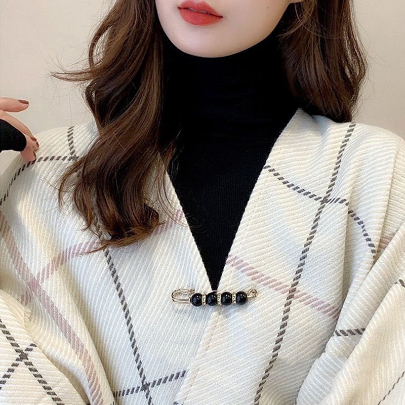 Pin Bros Mutiara Anti Silau Dapat Disesuaikan Gaya Korea Untuk Pakaian