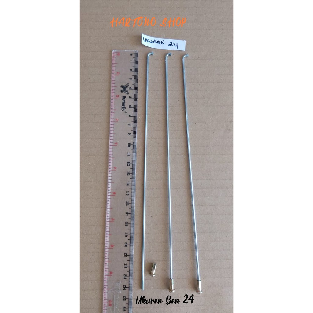 RUJI /SPAK/ JARI JARI SEPEDA UKURAN BAN 24