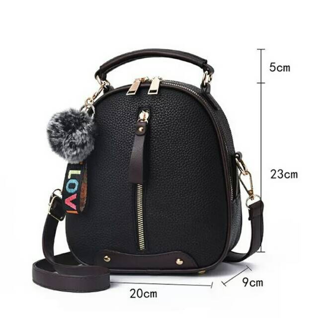 Multifungsi Selempan Backpack Tas wanita ransel bisaTote tangan tas bahu tas impor shoulder bag