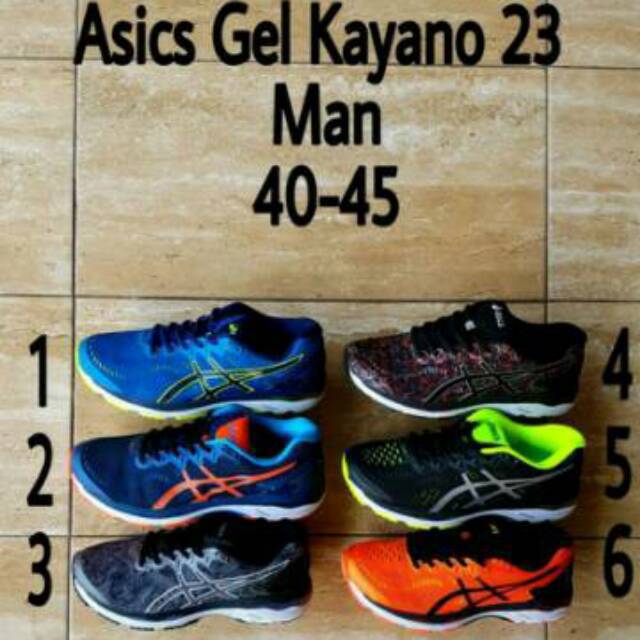 sepatu asics gel kayano 23