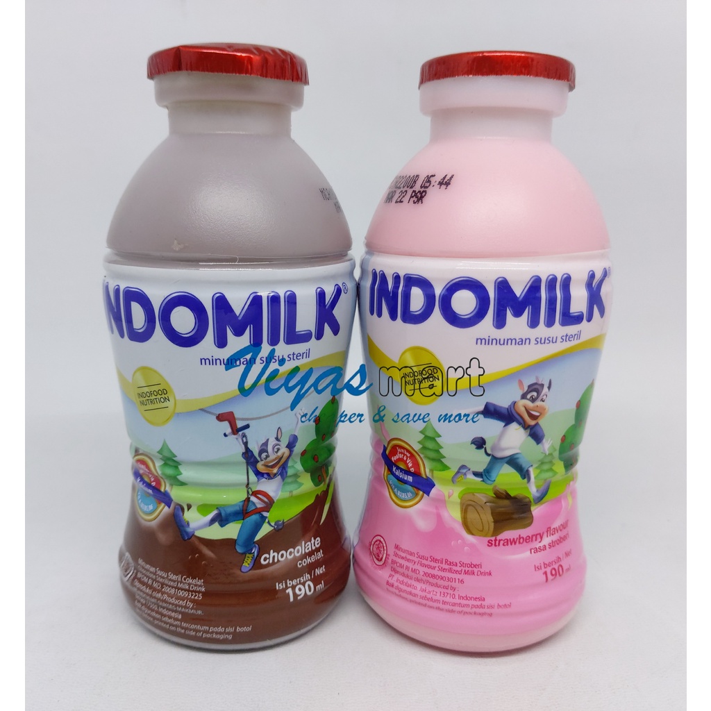 

Indomilk Susu Steril Cair Botol 180ml