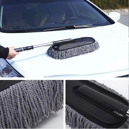 Kemoceng Car Duster Telescopic  Microfiber Dust Remover  Kemoceng Mobil PEMBERSIH DEBu mobil AA