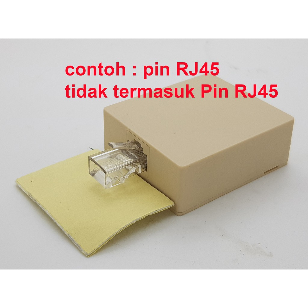 Roset RJ45 ( 8 Pin ) 1 Lubang