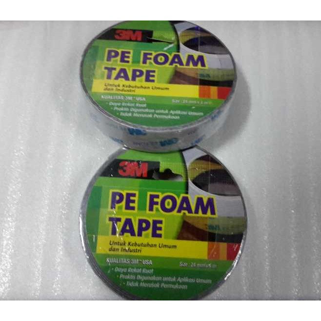 Perekat / Lem 3M / Double Tape  PE Foam 24mm x 4m original 100 % ORI