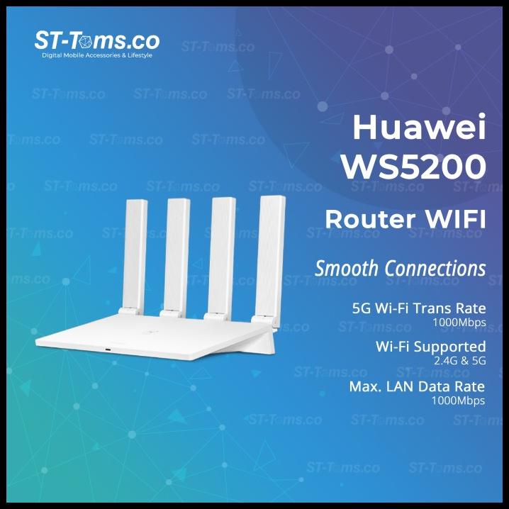 Huawei Wi-Fi Ws5200 Router Wifi Gigabit Wireless 2.4G 5G Dual Band