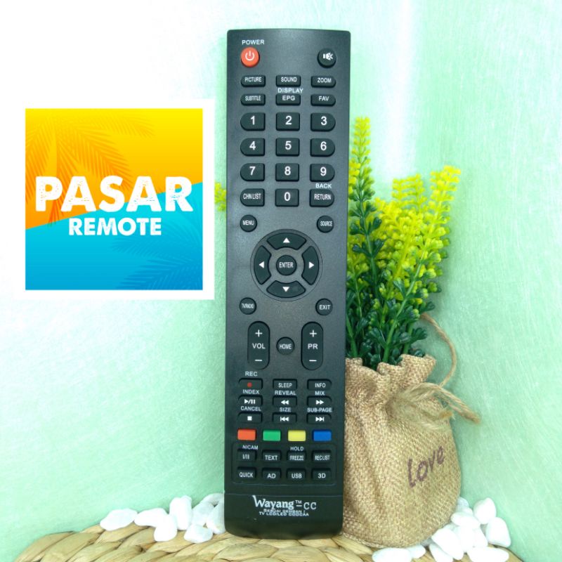 REMOTE TV COOCAA LED - B4