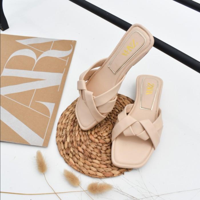 ZARA SENDAL TEPLEK 067 | FASHION SANDAL WANITA TERNYAMAN