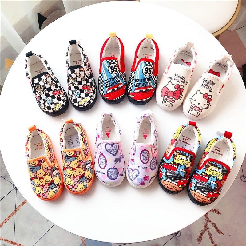 Slip on anak motif | Slip On Shoes