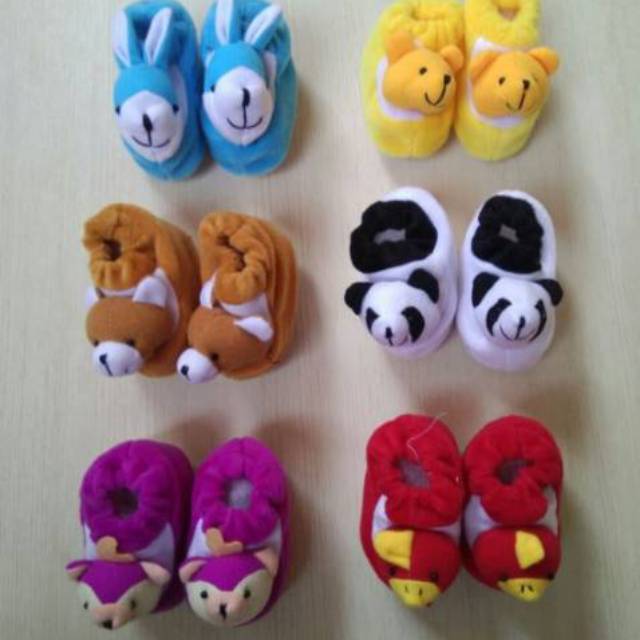 (1pcs)sepatu bayi pre walker / sepatu bayi boneka / sepatu bulu / sepatu