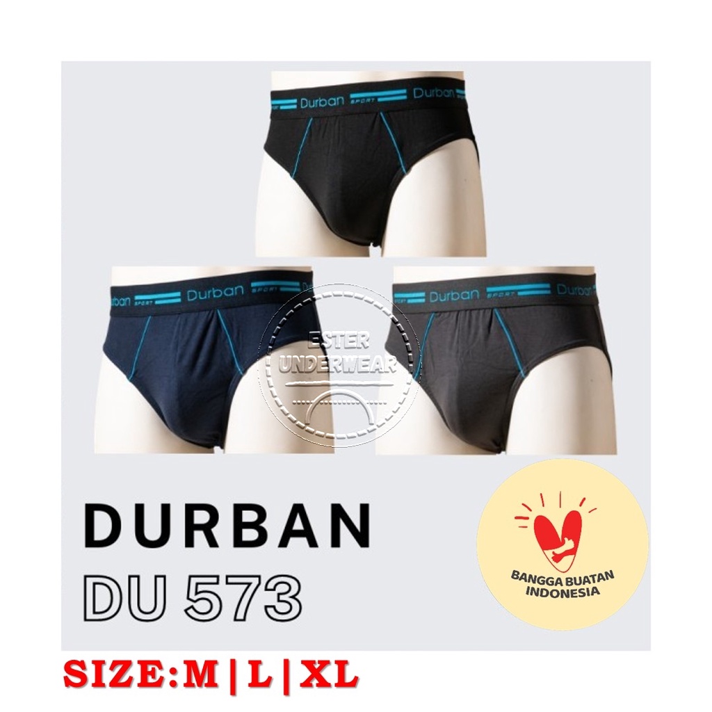 Celana Dalam Pria Durban Sport DU 573 Isi 3Pcs/Pack