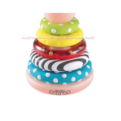 ELC Little Sense Glowing Stacking Rings Mainan Susun Bulat Untuk Bayi Mainan Anak Littlesense Stacking toys Litel Sense