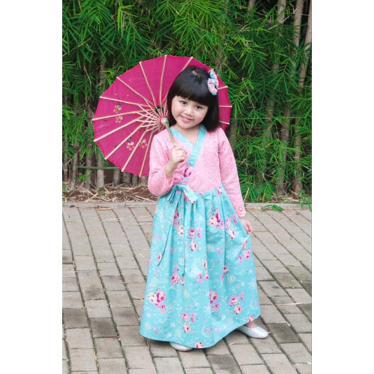 PAKAIAN TRADISIONAL KOREA / HANBOK KO YU RIM / DRESS HANBOK ANAK / HANBOK COUPLE MOM AND KIDS