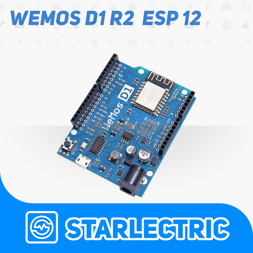 WeMos D1 R2 WiFi Development Board Based ESP8266 ESP-12