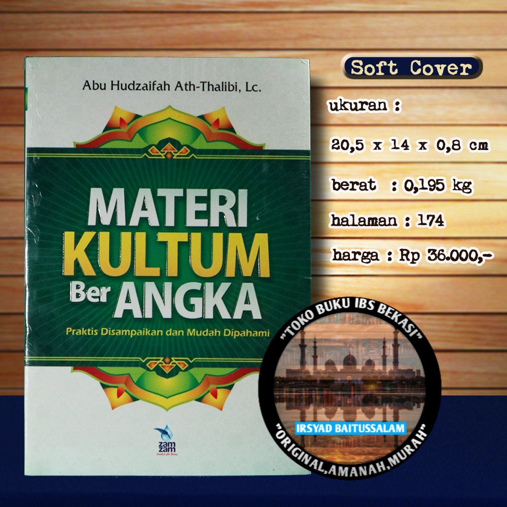 Materi Kultum Ber Angka - Praktis dan Mudah Dipahami - Zam Zam - Tokobukuibs